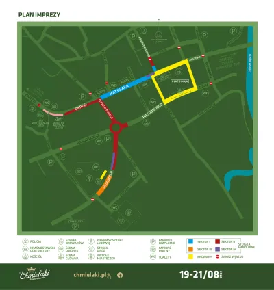 Mapa imprezy