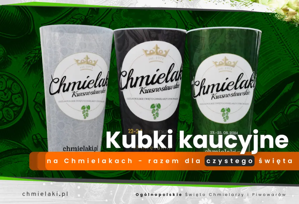 Kubki kaucyjne na Chmielakach
