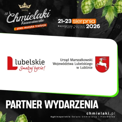 Lubelskie. Smakuj życie! – Urząd Marszałkowski Województwa Lubelskiego — partner wydarzenia