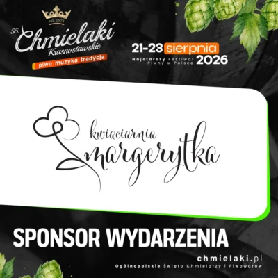 Kwiaciarnia Margerytka — sponsor wydarzenia